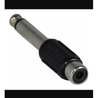 Adaptador Femea RCA para PLUG P10 Mono