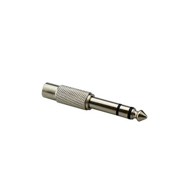 Adaptador JACK RCA para P10 Stereo Metal