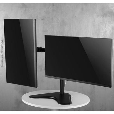 Suporte para 2 Monitores 13´´ a 32´´ Vesa 100X100 PLMSM02A
