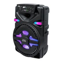 Caixa Amplificada BLUETOOTH/SD/USB Iluminacao de LED 12"" 400W WAVE12