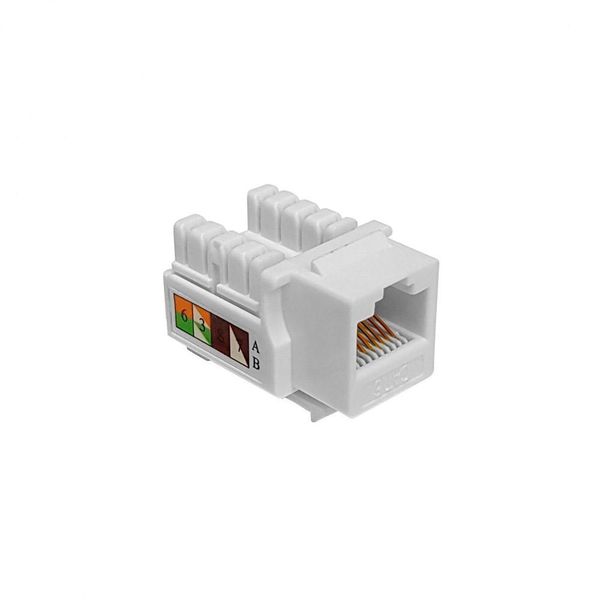 Conector Femea Keystone RJ45 CAT5E