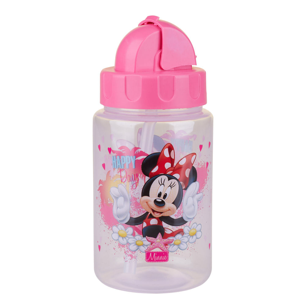 Copo com Canudo Retrátil Minnie 1418 Dermiwil