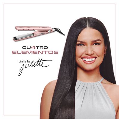 Prancha Alisadora By Juliette Mondial Golden Rose 60W Bivolt - P-JU-01 Bivolt