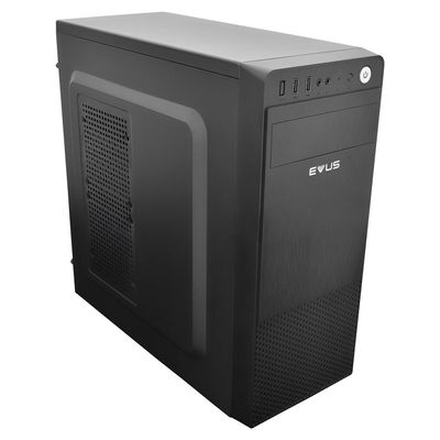 Gabinete Micro ATX EVUS EV-G12P com Fonte 200W