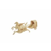 Quebra-Cabeça 3D Carruagem 83 Peças - Dinobrinque