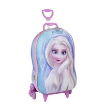 Mochila Com Rodas 3D Frozen Elsa - MaxToy