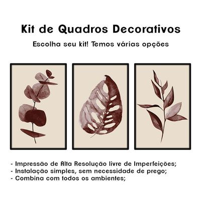 Kit De Placas Decorativos Especiais 20X30Cm Titulo Modelo 4