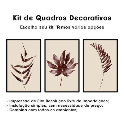 Kit De Placas Decorativos Especiais 20X30Cm Titulo Modelo 2