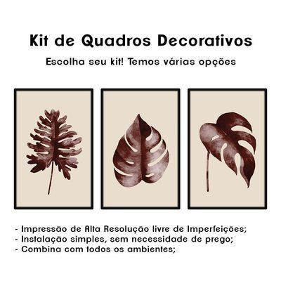 Kit De Placas Decorativos Especiais 20X30Cm Titulo Modelo 1