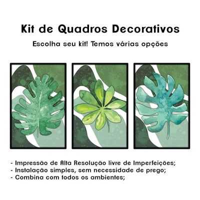 Kit De Placas Decorativos Especiais 20X30Cm Titulo Modelo 10