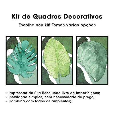 Kit De Placas Decorativos Especiais 20X30Cm Titulo Modelo 9