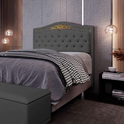 Cabeceira Casal 140Cm J02 Chumbo