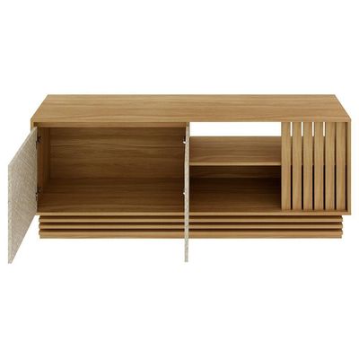 Rack E Painel Para Tv 42'' Pa2913Xr1480 Natural Palha