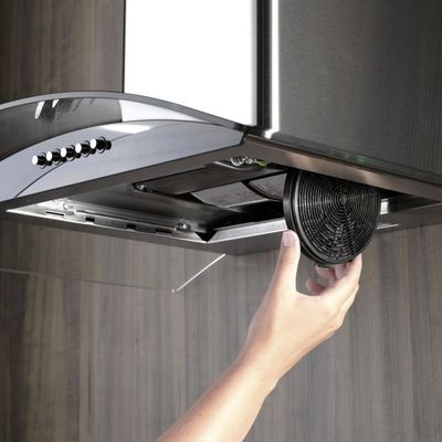 Coifa De Parede 60Cm Fischer Fit 220V Cinza 220