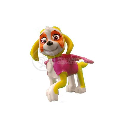Kit 5 Bonecos Brinquedos Patrulha Canina Com 4 Skate 12