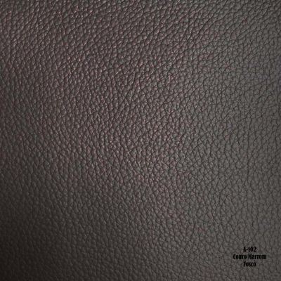 Kit 2 Poltronas Decorativa Bérgamo Couro Marrom