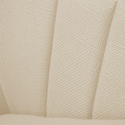 Kit 02 Poltronas Giovana Linho Grosso Bege A19 Pés Palito De Ferro