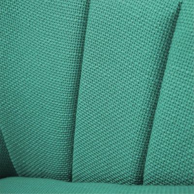 Kit 02 Poltronas Giovana Linho Pés Palito De Ferro A115 Azul Pavão