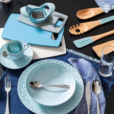 Aparelho De Jantar 30 Peças Mia Cristal Oxford