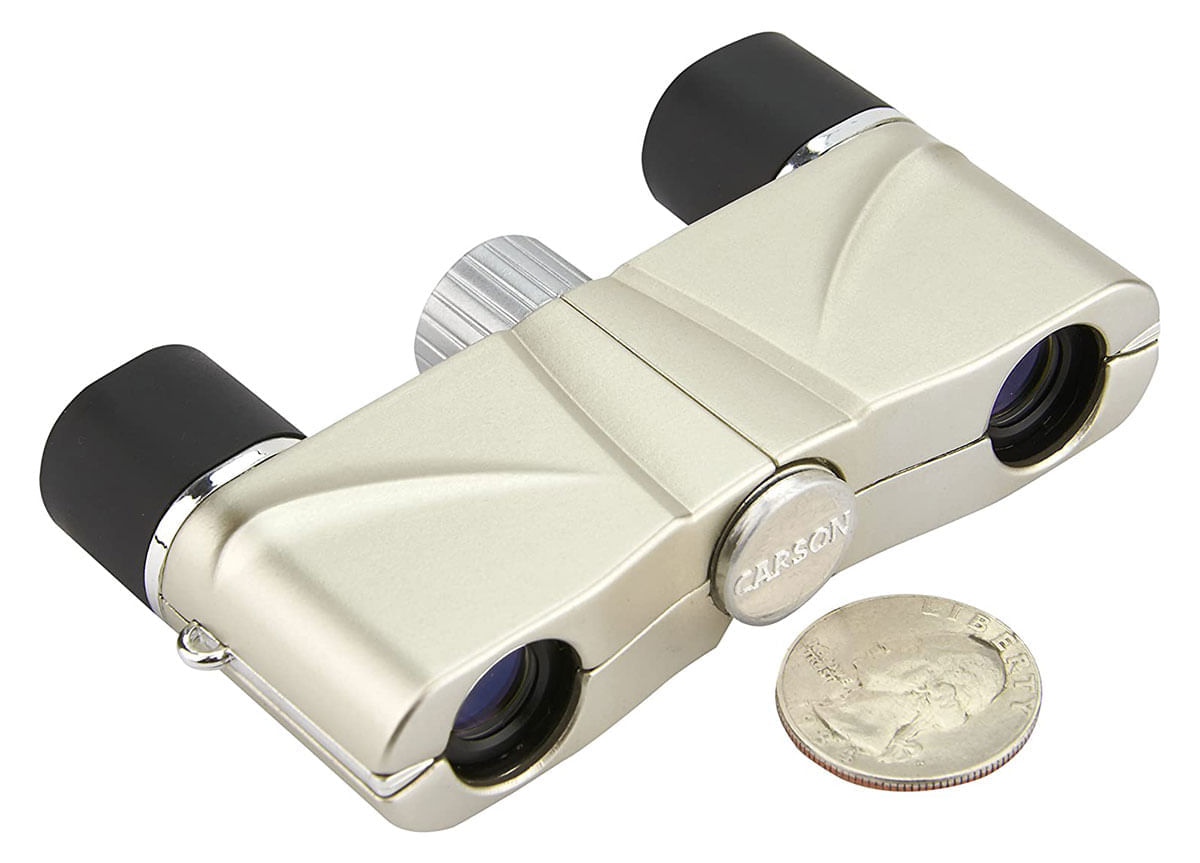 Binóculo ultracompacto Série OV 4x10mm para Teatro