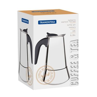 Cafeteira Italiana Tramontina Para Espresso 350 Ml