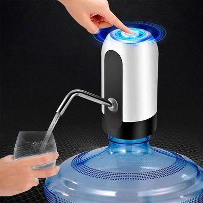 Bebedouro Bomba Elétrica Recarregável Usb Para Galão De água
