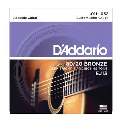 Encordoamento para Violao ACO EJ13-B 80/20 Bronze