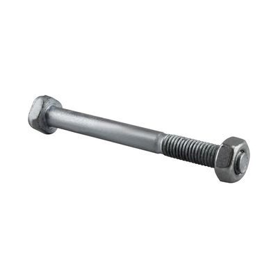 Parafuso PR90 P/ Roldana 4 Vias com Porca Galvanizado