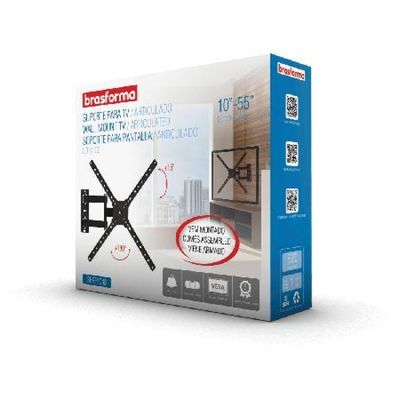 Suporte Articulado 5 Movimentos para TV de 10 a 55 - SBRP1040