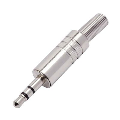 Plug P2 Stereo Metalico com Mola