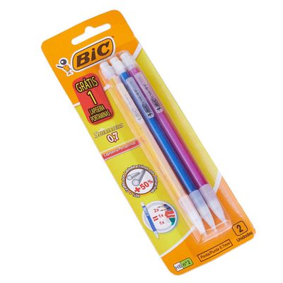 Lapiseira 0.7mm Shimmers com 3 Bic