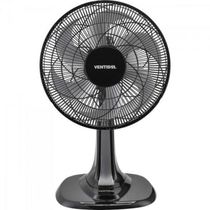 Ventilador de Mesa 30 CM com 6 PAS 220V Turbo 6 PRETO/CINZA Ventisol