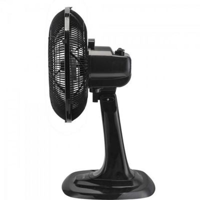 Ventilador de Mesa 30 CM com 6 PAS 220V Turbo 6 PRETO/CINZA Ventisol