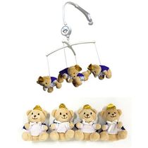 Móbile de Berço Urso de Pelúcia Musical Principe - Unik