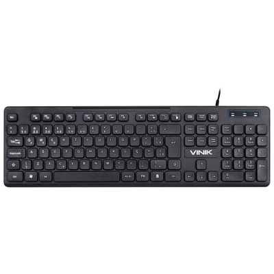 Teclado Chocolate Slim Multimidia 1.8 Metros Usb - Tc100