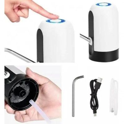 Bomba Elétrica Para Galão Agua Automática Recarregável Usb