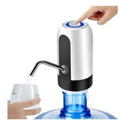 Bomba Elétrica Universal Com Carregamento Usb Para Galão