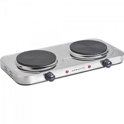 Fogao Eletrico de Mesa 220V FM02 Cinza Agratto