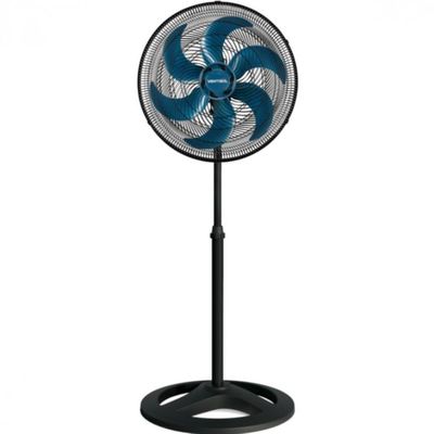 Ventilador de Coluna 50CM Turbo 6 PÁS Oscilante Premium Azul 127V