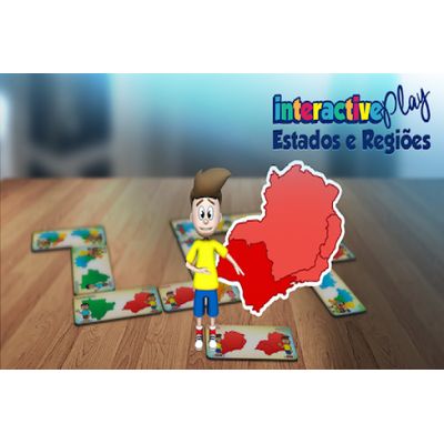 Jogo Dominó Interactive Play Estados e Regiões - Xalingo