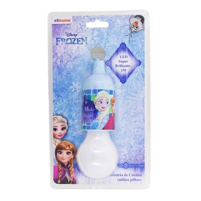 Luminária  Com Cordão Frozen - Etitoys