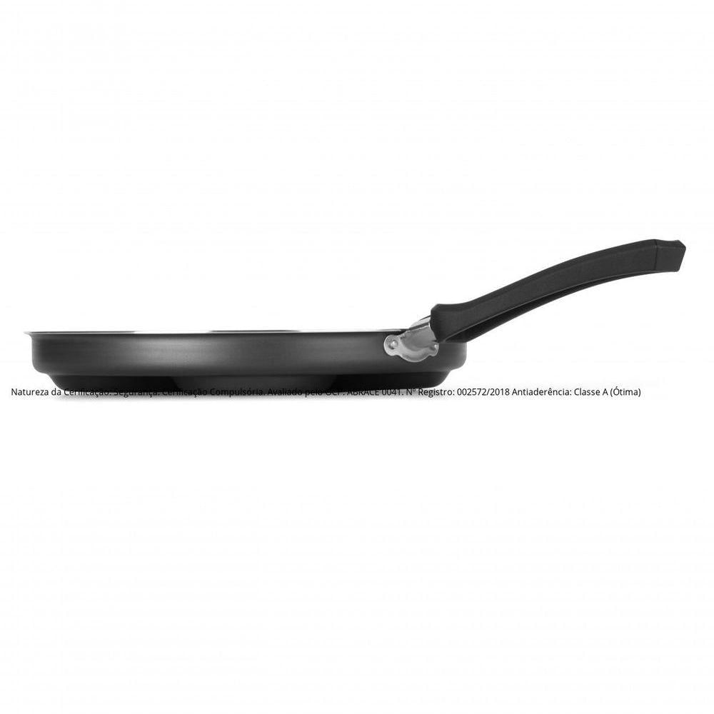 Frigideira Gourmet 4 Ovos Antiaderente Preto Multiflon 55044