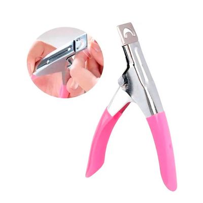 Alicate Cortador Unhas D.x Nail Triple Cut Salão Rosa