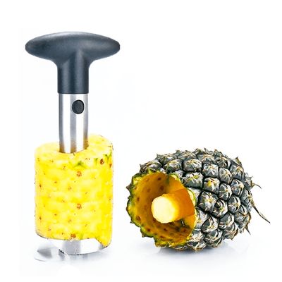 Fatiador Descascador De Abacaxi Em Aço Inox Espiral Prático Rápido
