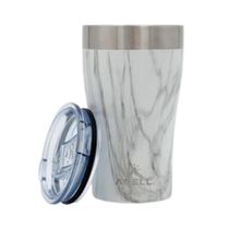Copo Térmico 500ml Carrara Marble Com Tampa - Arell