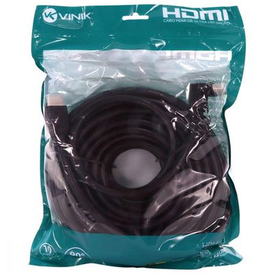Cabo Hdmi 2.0 4K Ultra Hd 3D Conexão Ethernet Com 01 Conecto