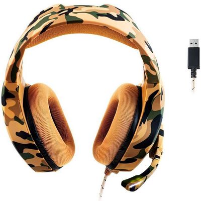 Headset Gamer Straton Ph305 USB Army Camuflado Warrior