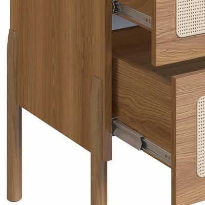 Comoda E 2 Mesas De Cabeceira PalhinhaOslo Hanover Artesano