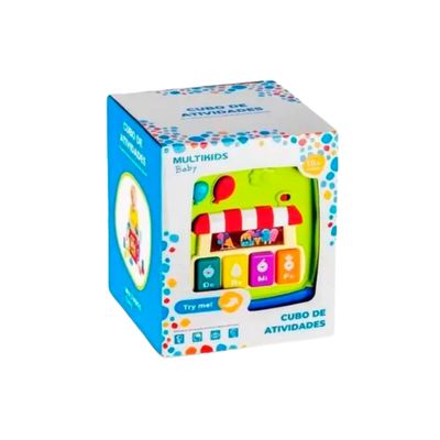 Cubo de Atividades Baby - Multikids