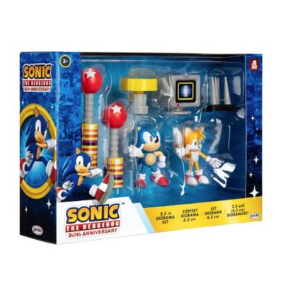 Playset Mini Figuras Sonic Tails Diorama - Candide